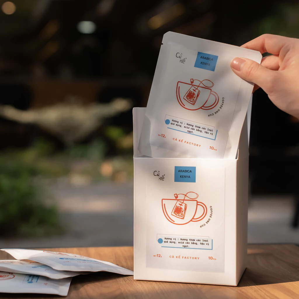 「Cà Kể」ケニア産ドリップバッグコーヒー - 本格ケニアフレーバー