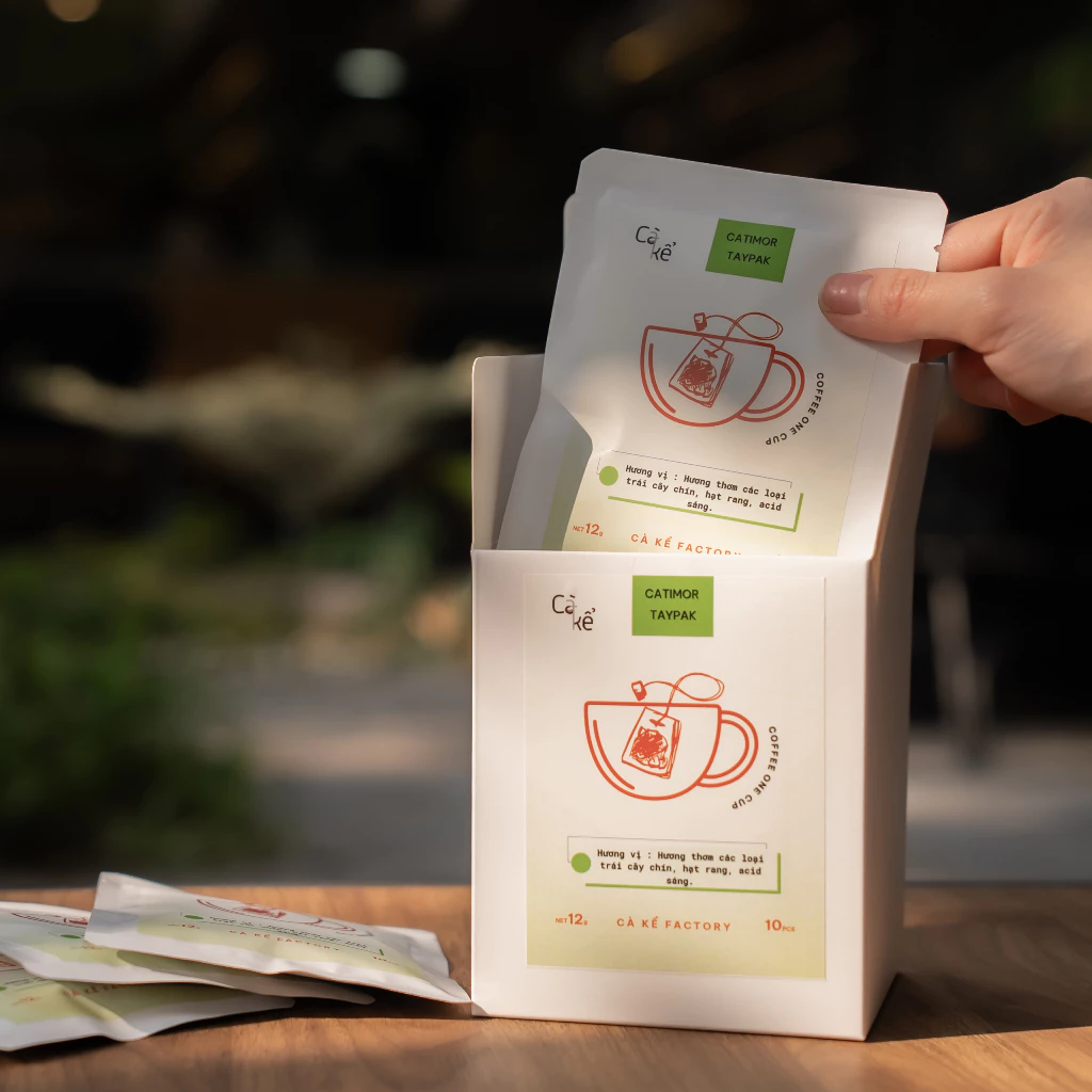 Cà Kể (カーケー) ベトナム・タイパック アラビカ 手軽なドリップバッグコーヒー