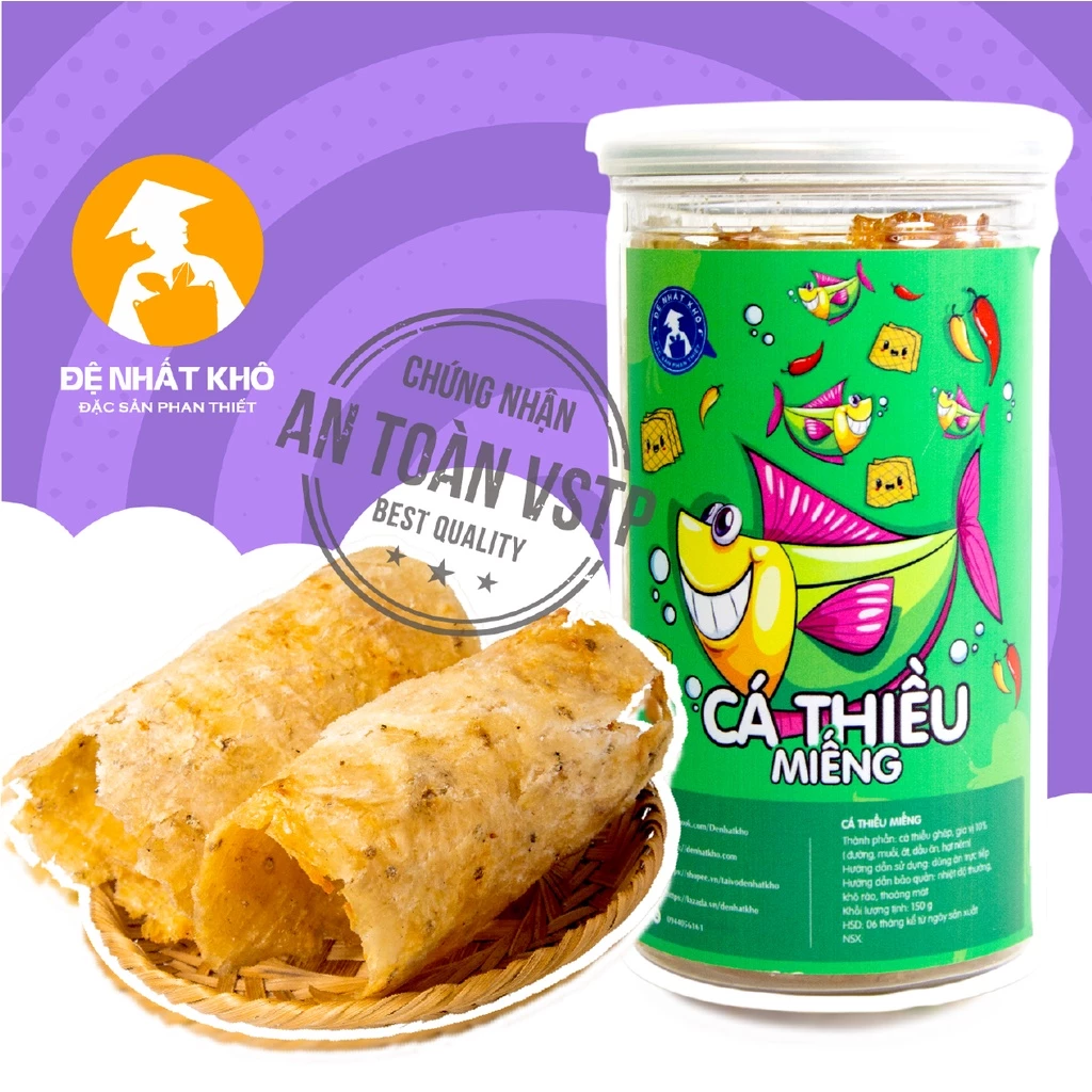 ファンティエット名物 絶品！味付けシーラ魚の切り身 200g | ベトナムおつまみ・おやつ | デーニャットコー