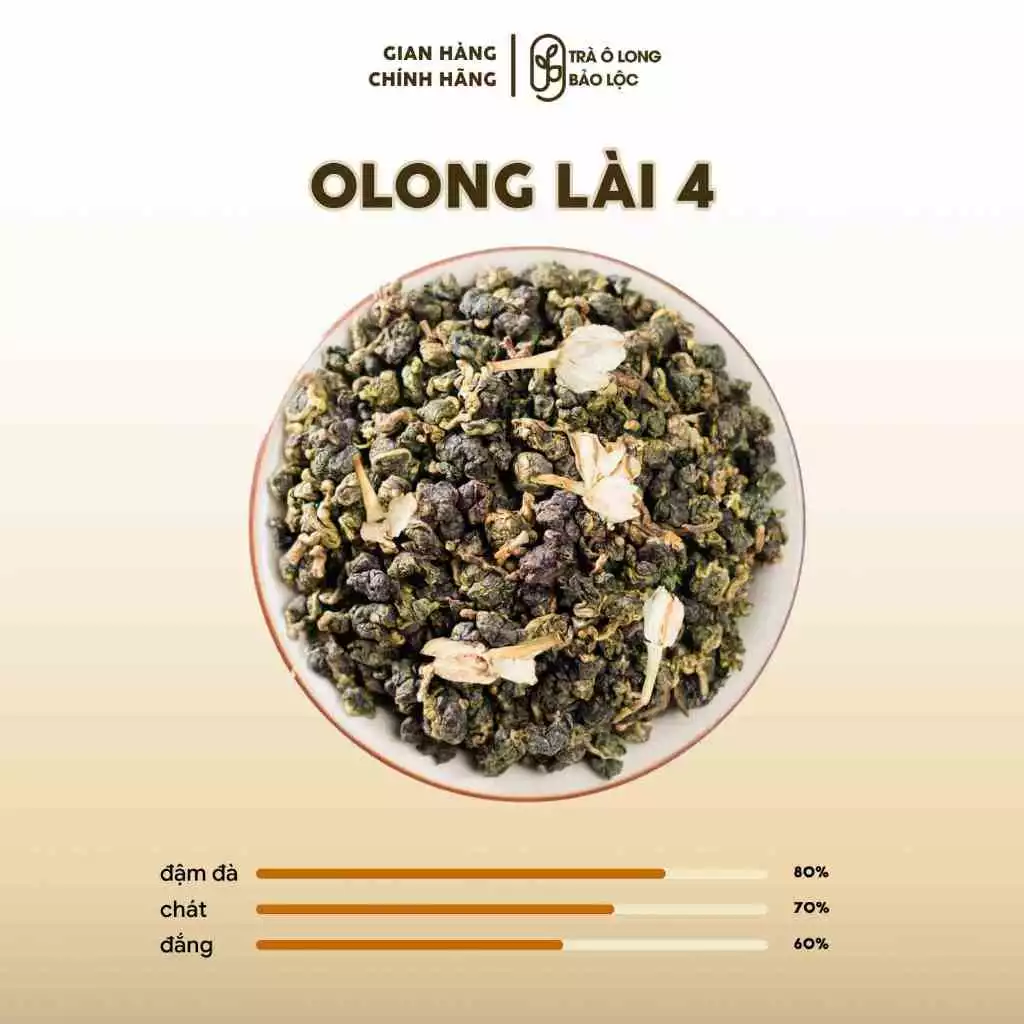 ジャスミン烏龍茶 (業務用ベースティー) - バオロク産 グレード4