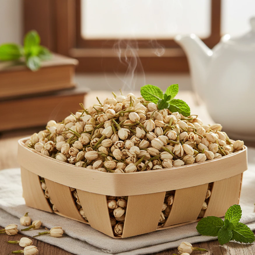 ジャスミンティー:安眠・美肌・リラックス効果で心と体を癒す、香り高いハーブティー