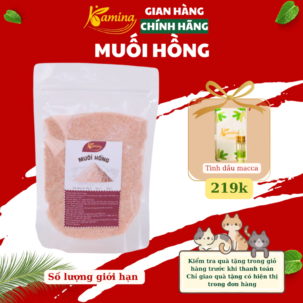 KAMINA ヒマラヤピンク岩塩 粒タイプ 250g | ミネラル・水分バランスを整えるジップ袋入り