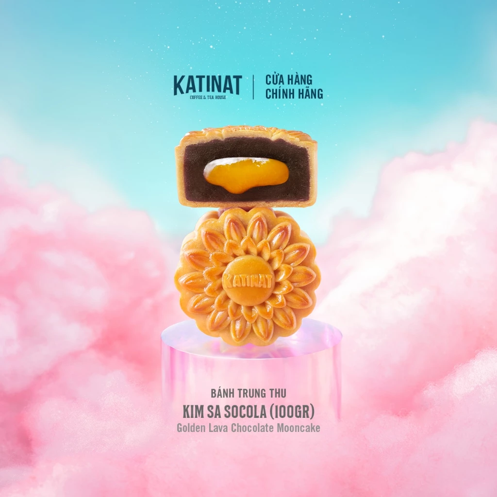 KATINAT 月餅 - 焼菓子 100g (5種の絶妙な甘じょっぱい味わい)