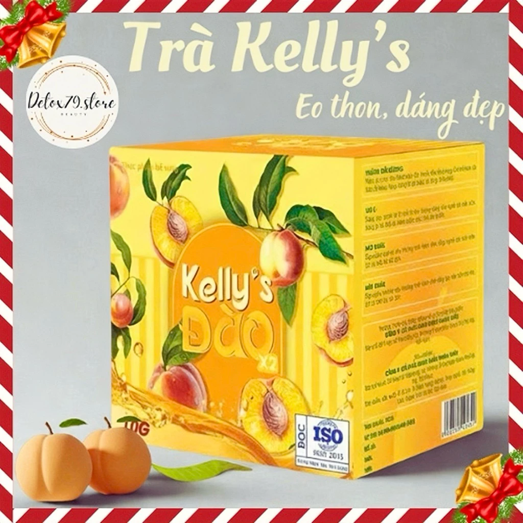 KELLY’S（ケリーズ）桃風味ダイエットティー 新モデル 15包入 (公式正規品) - 体重管理サポート