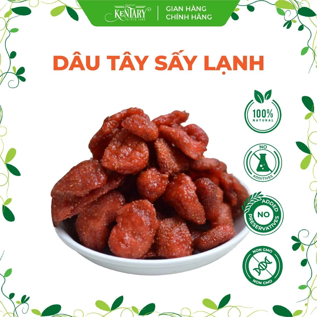 Kentary 5%糖質 フリーズドライいちご 800g 大容量パック | 美容・健康ヘルシースナック