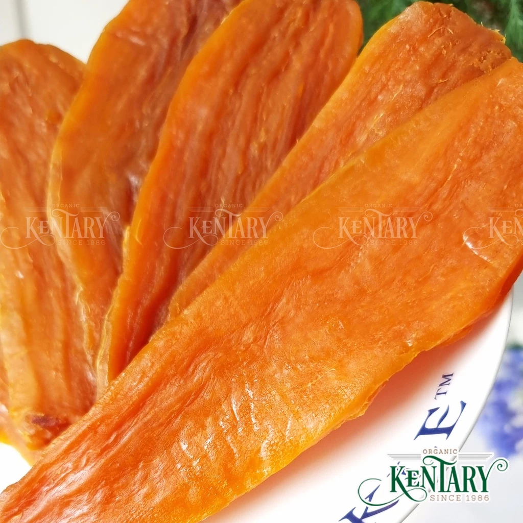 Kentary ダラット産 砂糖不使用 乾燥蜜芋 200g - ほくほく、もっちり、自然な甘さのヘルシースナック