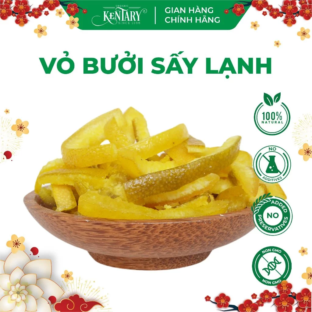 ケンタリー フリーズドライ グレープフルーツピール 800gパック - 甘酸っぱくてヘルシーな無添加スナック