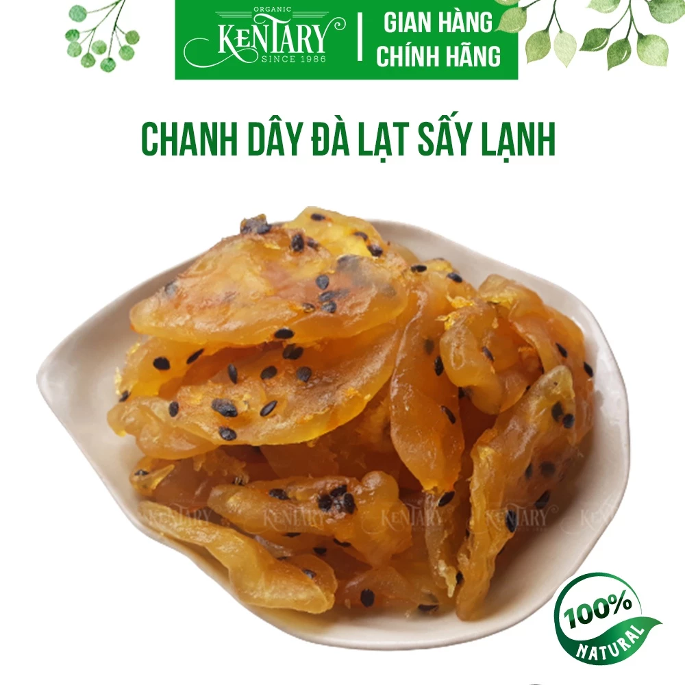 Kentaryフリーズドライパッションフルーツ 200g - 美肌・安眠・ヘルシースナック