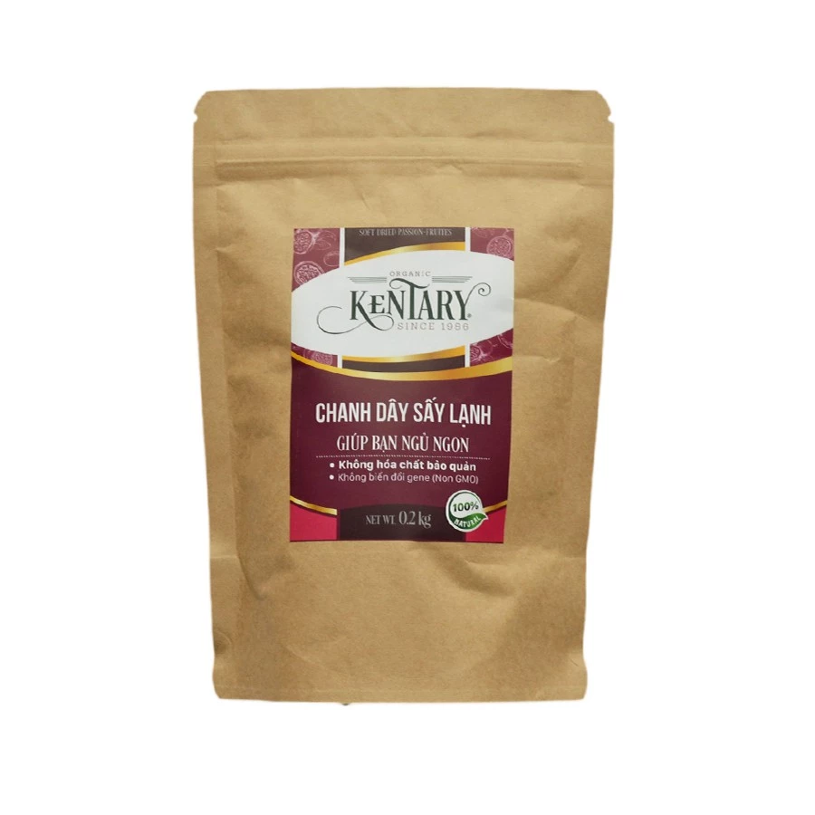 ケンタリー フリーズドライ パッションフルーツ - 美肌・安眠・ヘルシースナック 400g