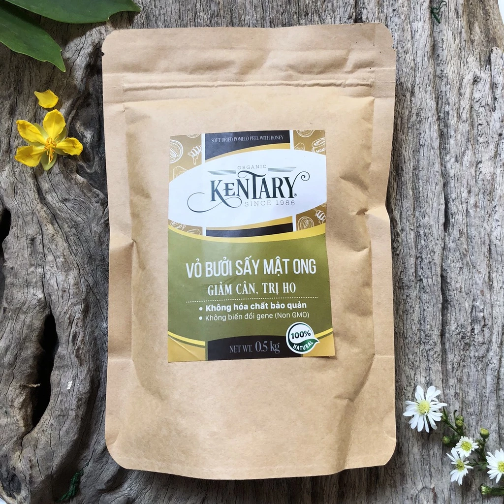 ケンタリー 蜂蜜グレープフルーツピールドライ - 甘酸っぱい味 - 400gパック