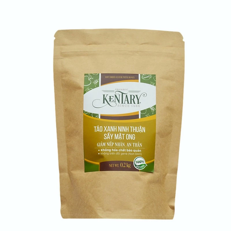 ケンタリー ニントゥアン産青りんご はちみつドライ - 甘酸っぱい味 - 送料無料 200gパック