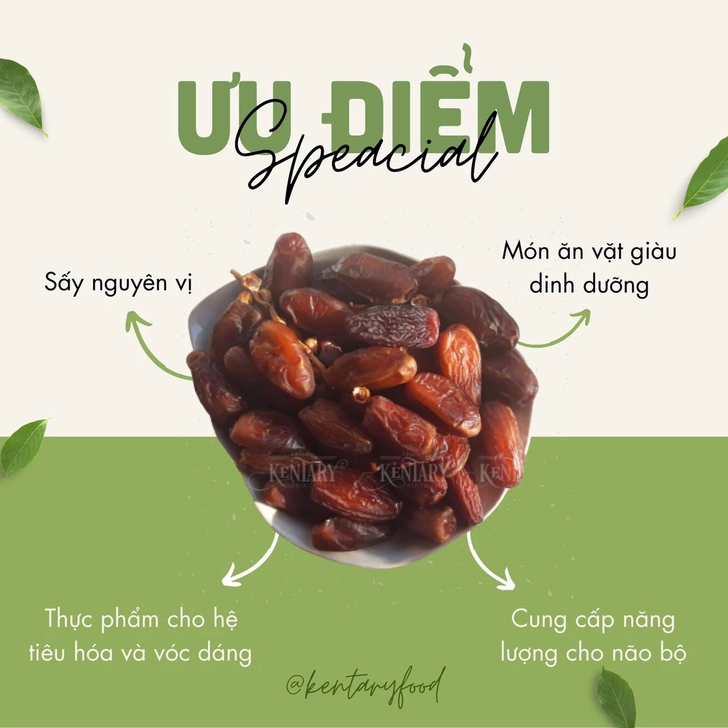 ケントアリー 北アフリカ産 枝付きドライデーツ デグレットノア種 400g