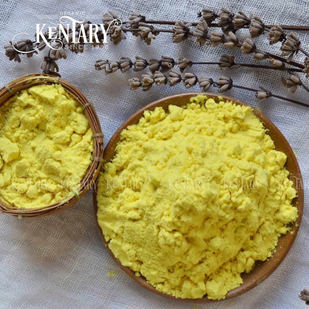 Kentary オーガニックターメリックパウダー - 有機原料、無添加、手作り、品質検査済み