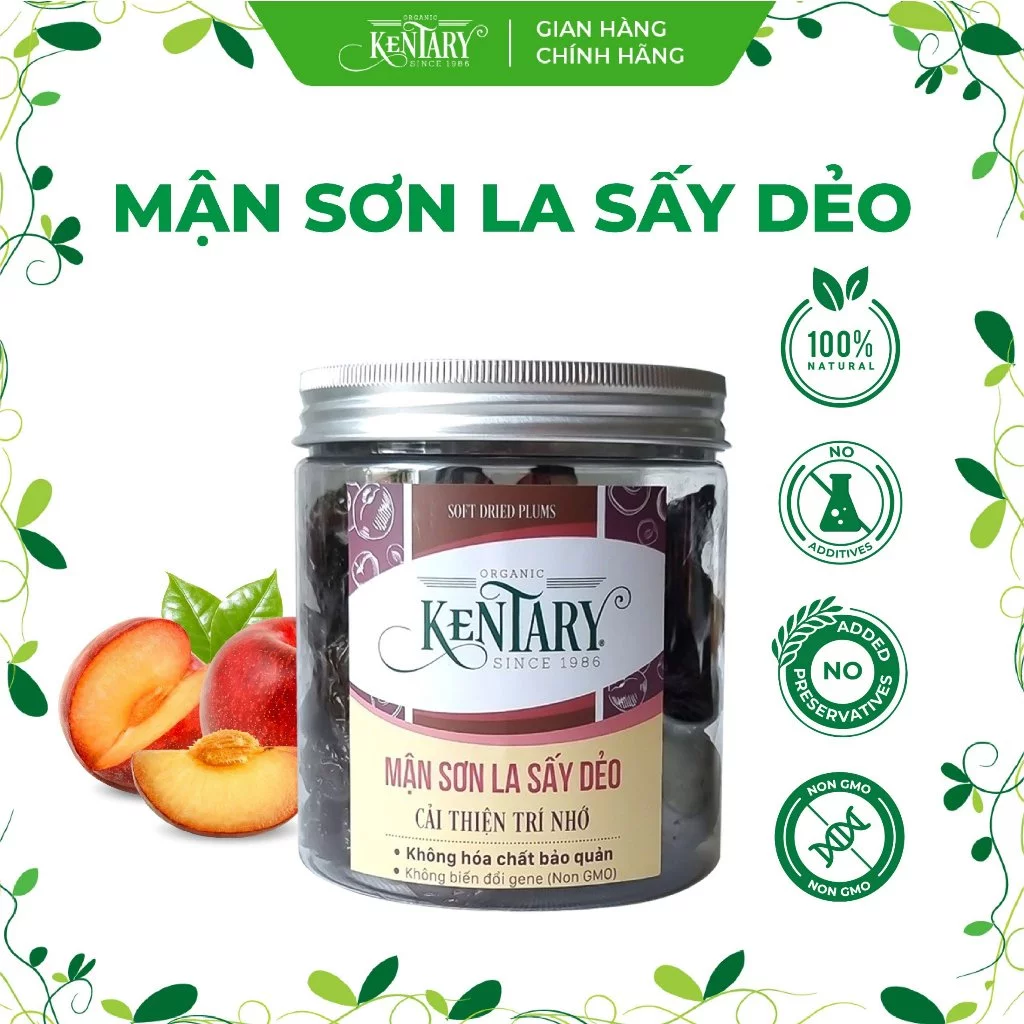 ケンタリー ソーンラ産やわらかドライプラム - ヘルシーおやつ 800g大容量パック