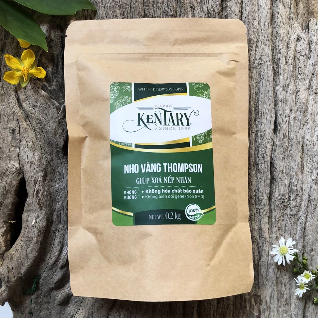 美肌と健康に！Kentary 無加糖五色ミックスレーズン 200g