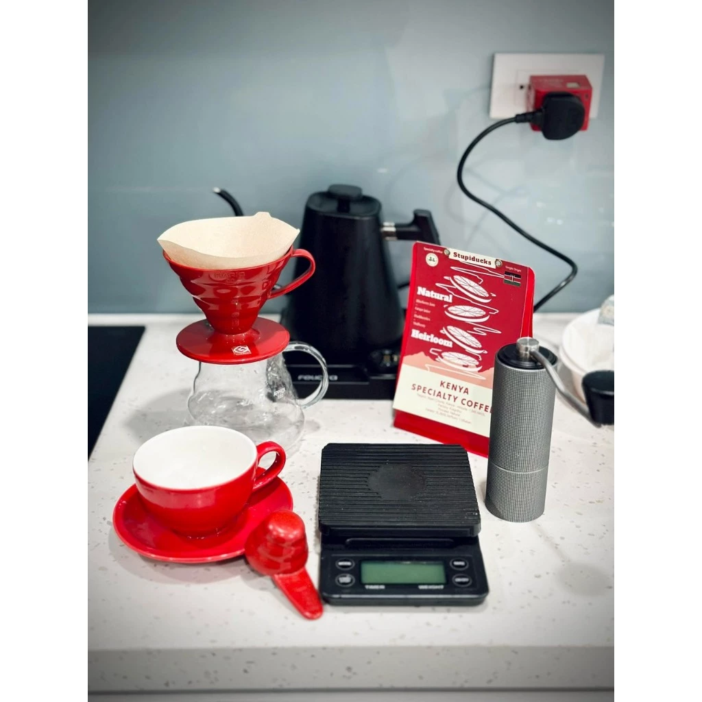 ケニア オタヤ FCS ケアグツ工場 AA ナチュラル アラビカ スペシャルティ コーヒー豆 - 原豆 250g (Stupiducks Specialty Coffee)