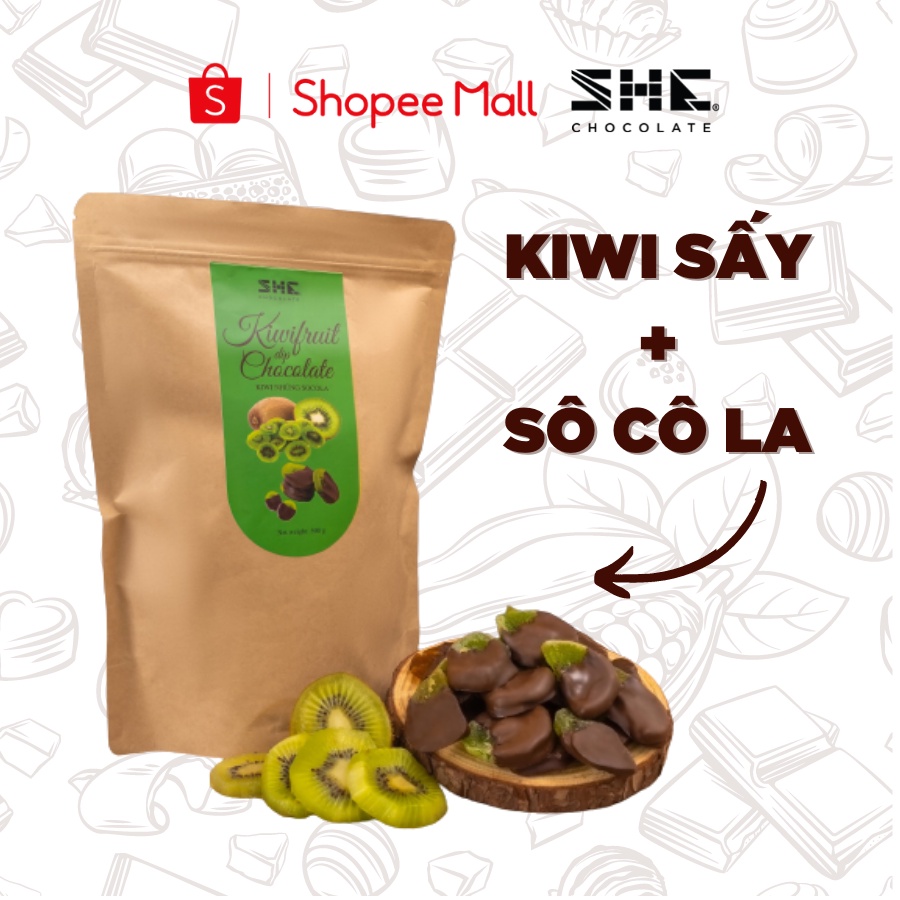 キウィのチョコレートディップ 500g SHE Chocolate