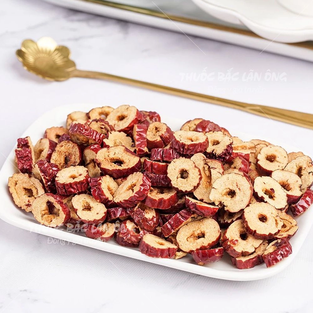 韓国産 サクサク スライス乾燥なつめ 300g - 薬膳茶・おやつ・デザートに