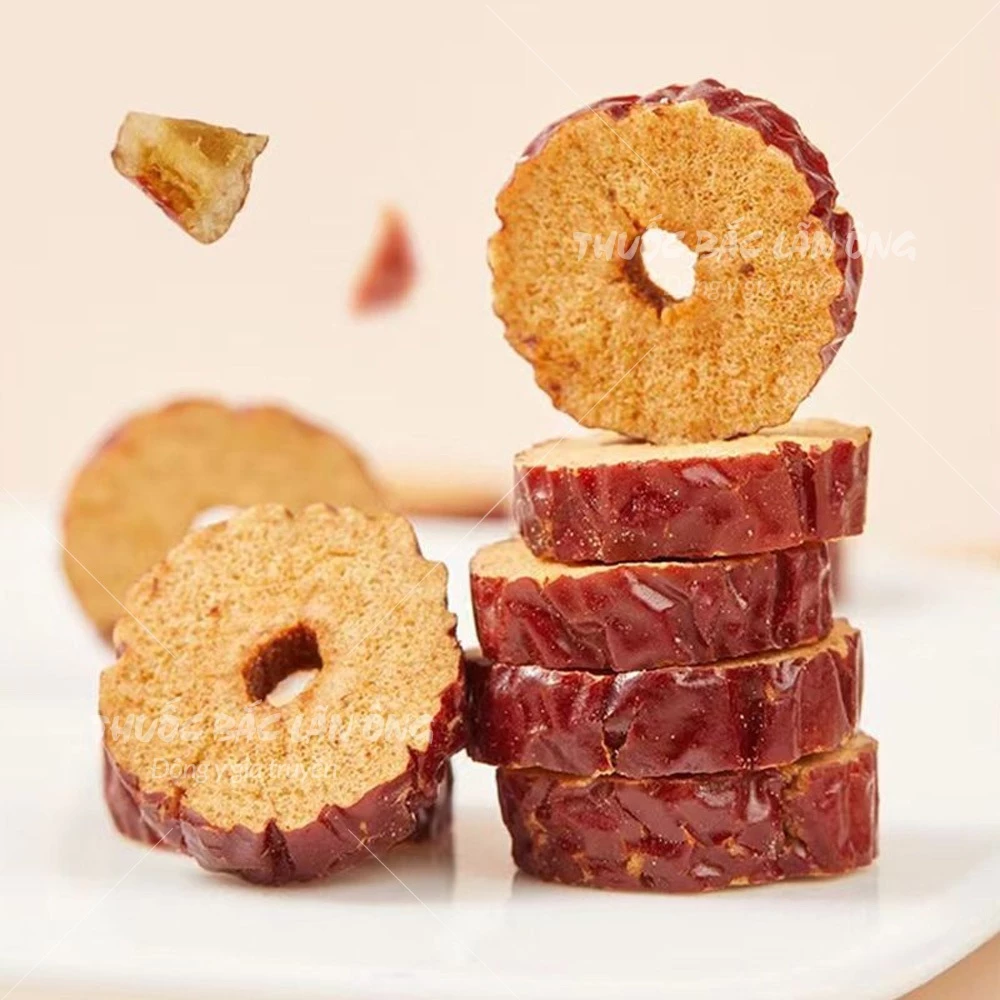 韓国産 サクサク スライス乾燥なつめ 300g - 薬膳茶・おやつ・デザートに