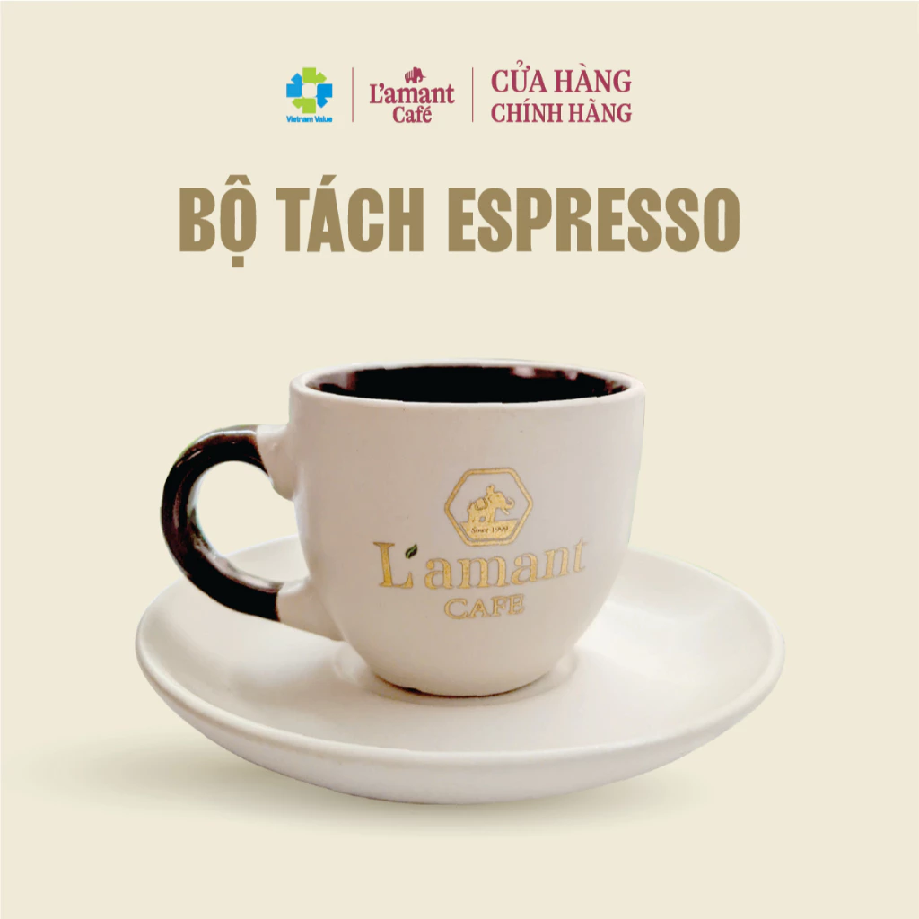 L'amant Café エスプレッソカップ＆ソーサーセット