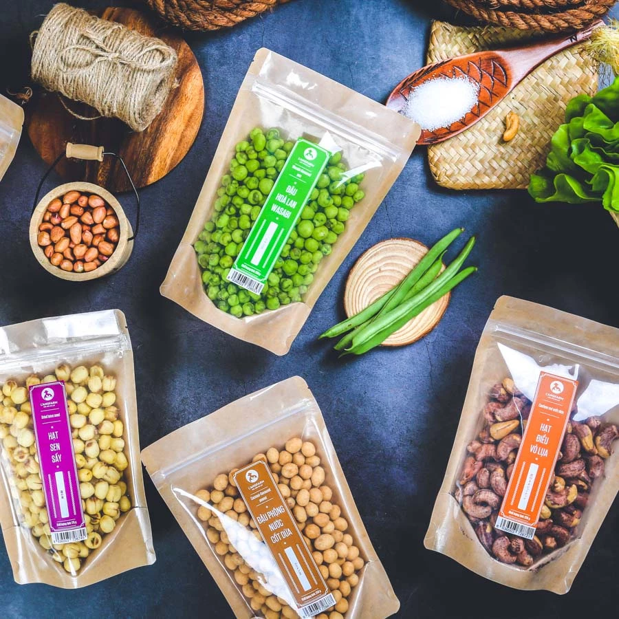 『L'angfarm』殻付きカシューナッツ - ビンフック産最高級、香ばしく濃厚、栄養満点ヘルシー