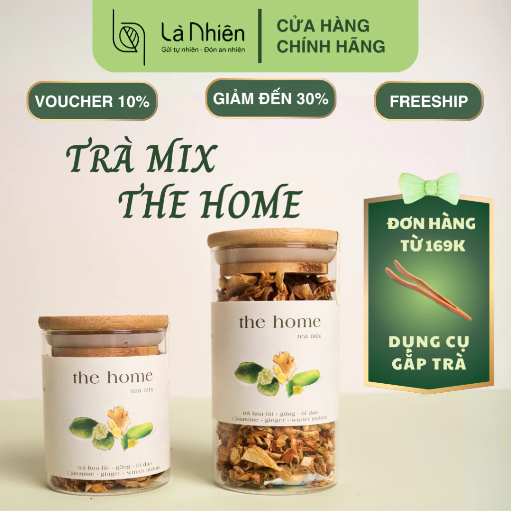 「Là Nhiên」の「The Home」ハーブティー：デトックス＆消化サポート