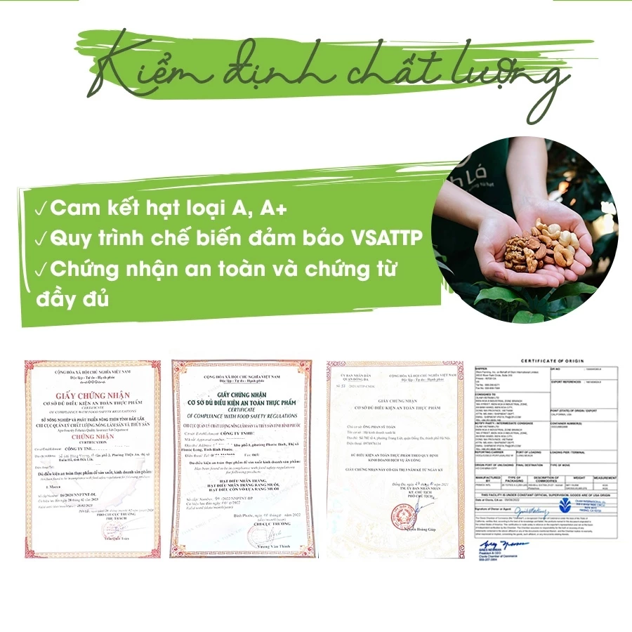 【La'zen】ダクラク産 最高級マカダミアナッツ 殻付きロースト 500g LOẠI 1