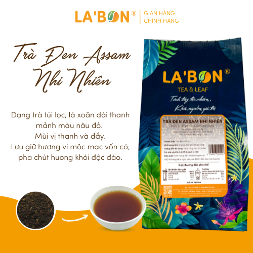 LA'BON トラ・デン・アッサム 500g 高級アッサム紅茶 風味豊かな茶葉 日本製