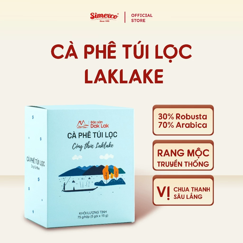 レイク・ラックブレンド アラビカ＆ロブスタ ドリップバッグコーヒー