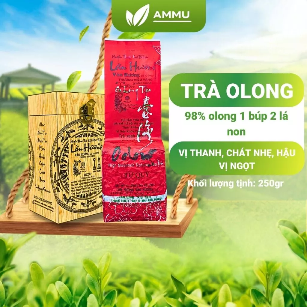 Làn Hương 1960 ブレアオ産 高級四季烏龍茶（ハーブ花ブレンド）250g
