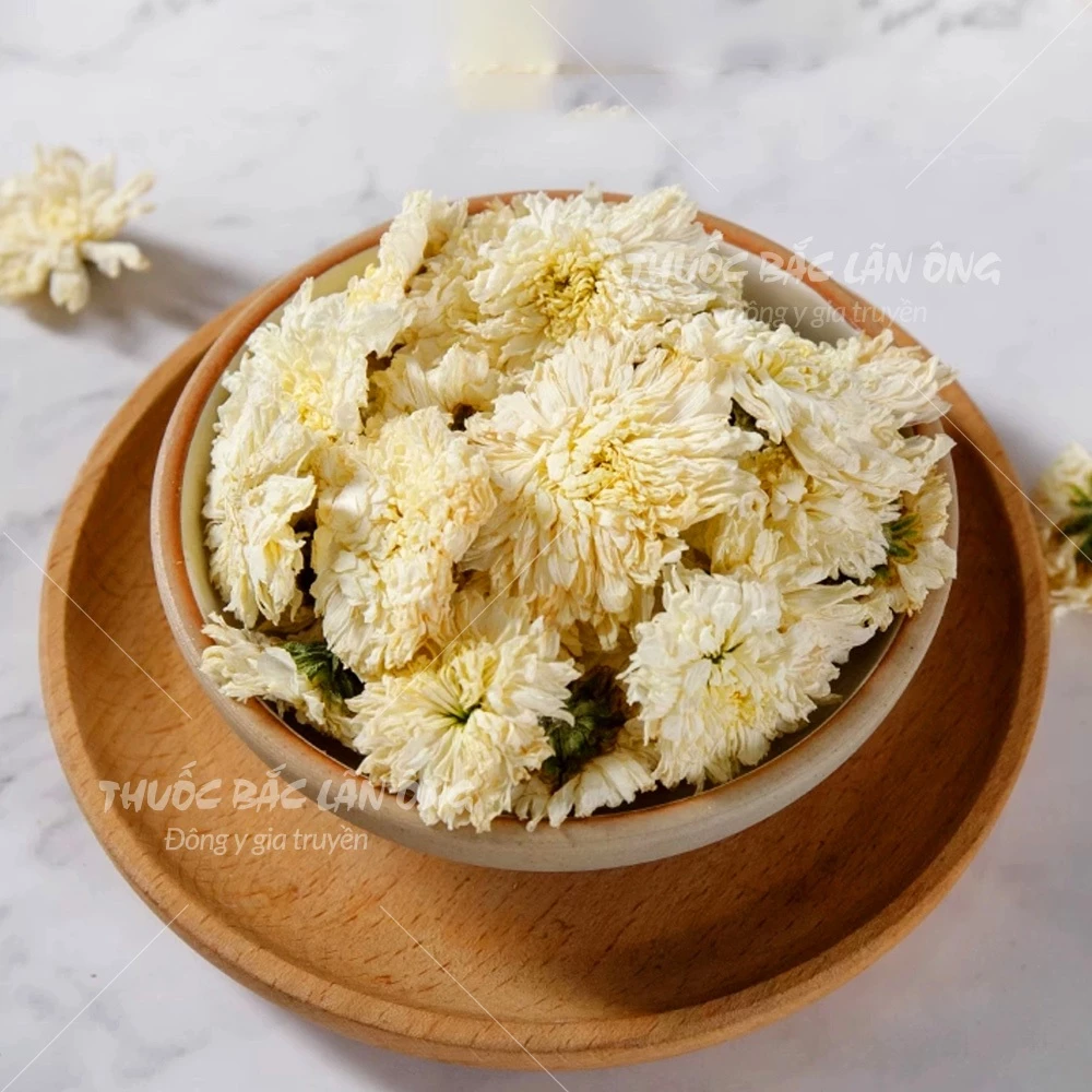 【Lãn Ông】乾燥白菊(全花)100g – 上品な香りの白菊茶、美容・健康・サムヌックに