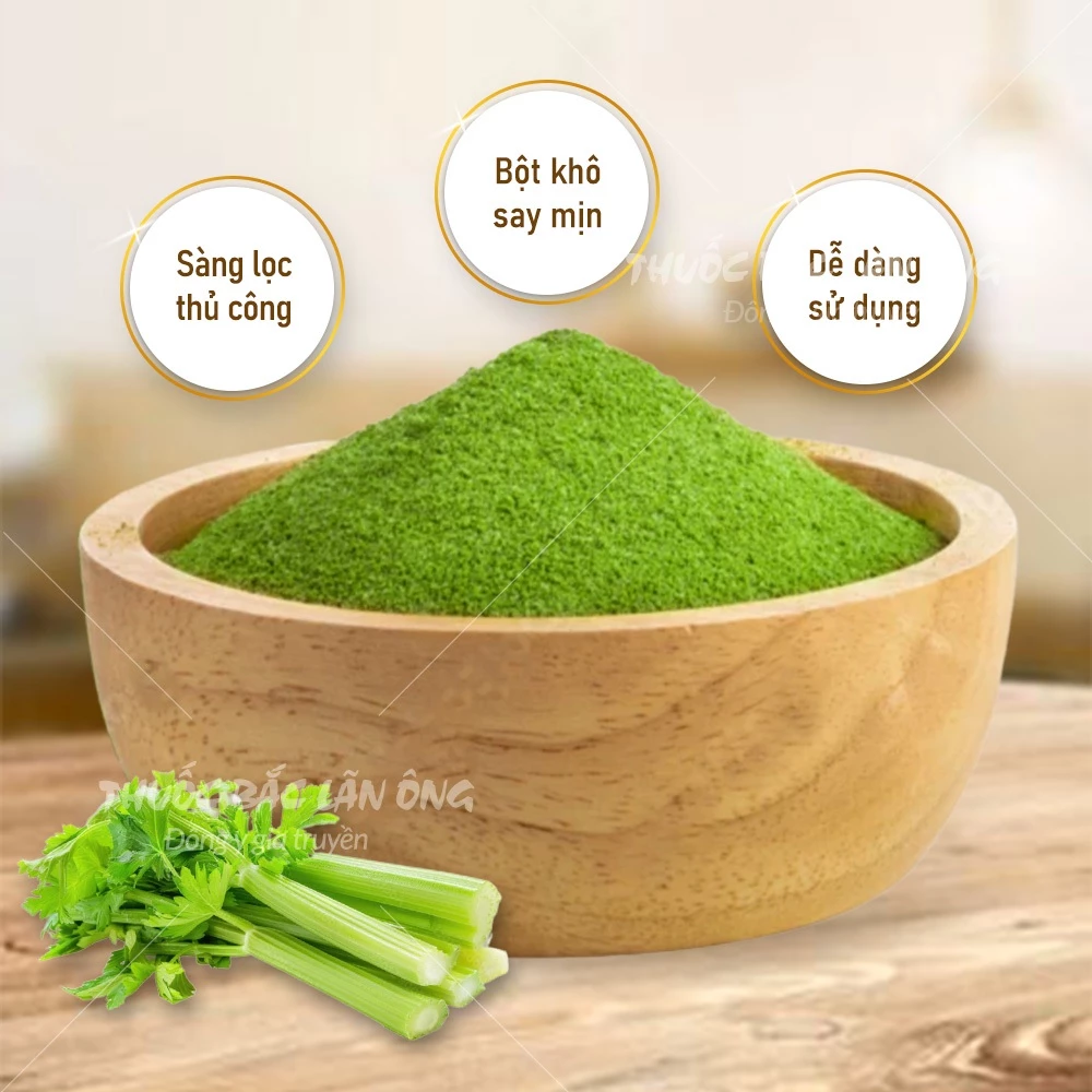 ランオン フリーズドライセロリパウダー 500g - 純粋、香り高く、なめらか、デトックスドリンクに