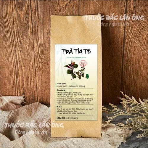 Lãn Ông シソ茶 ティーバッグ 30包 (3g x 30) - 健康・美容サポートに