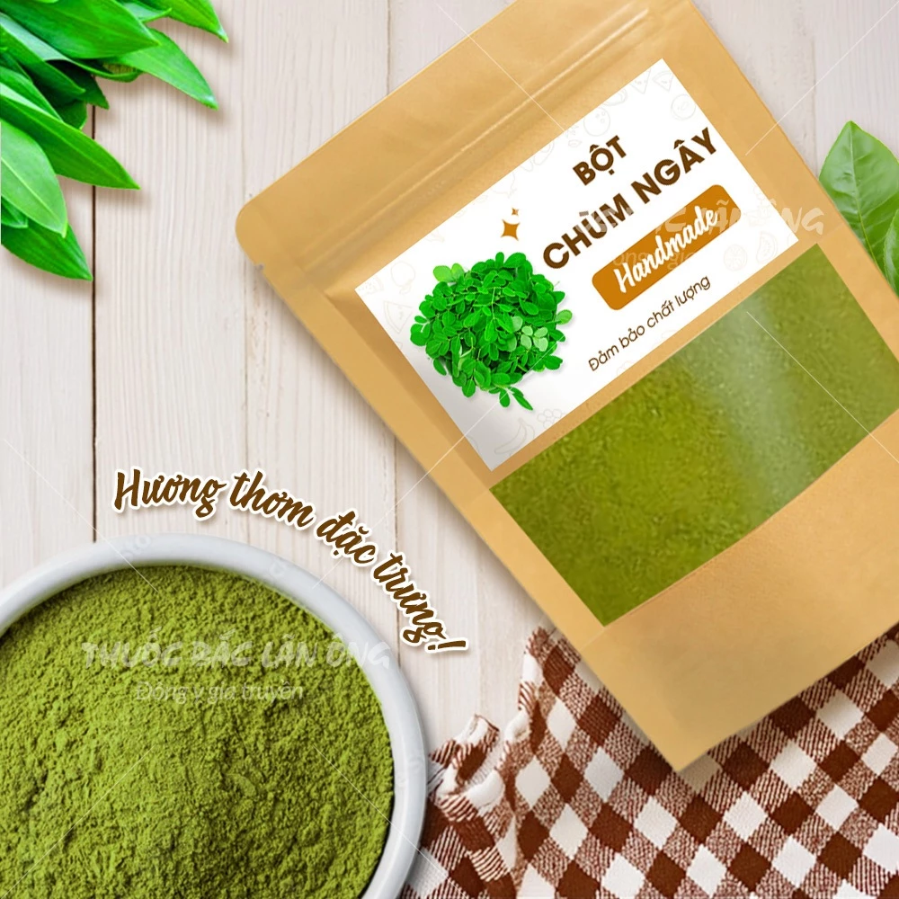 Lãn Ông 純粋フリーズドライモリンガパウダー 500g (赤ちゃん離乳食、ビタミン・栄養満点スーパーフード)