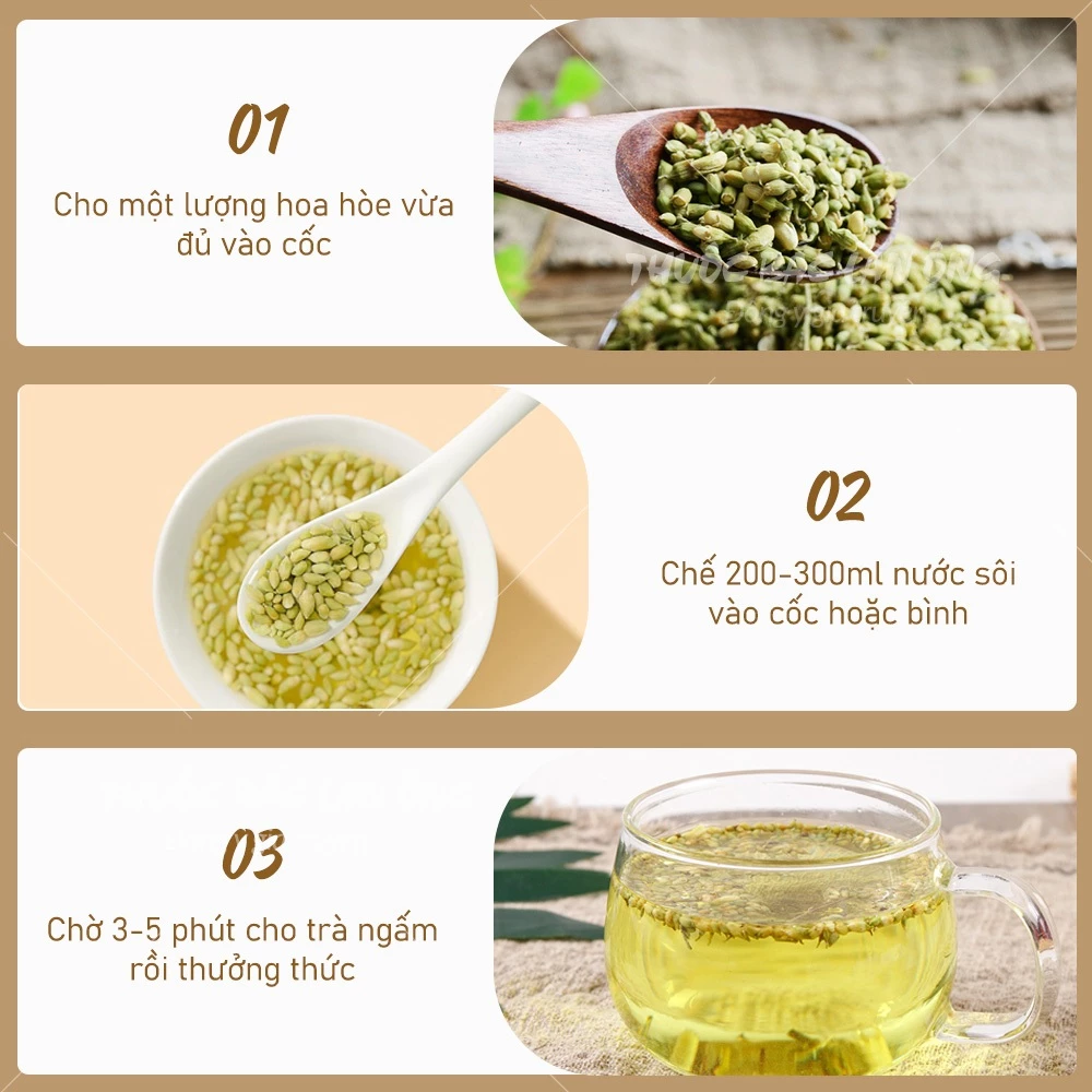 焙煎槐花茶 300g – 清潔で芳醇な香り – Lãn Ông