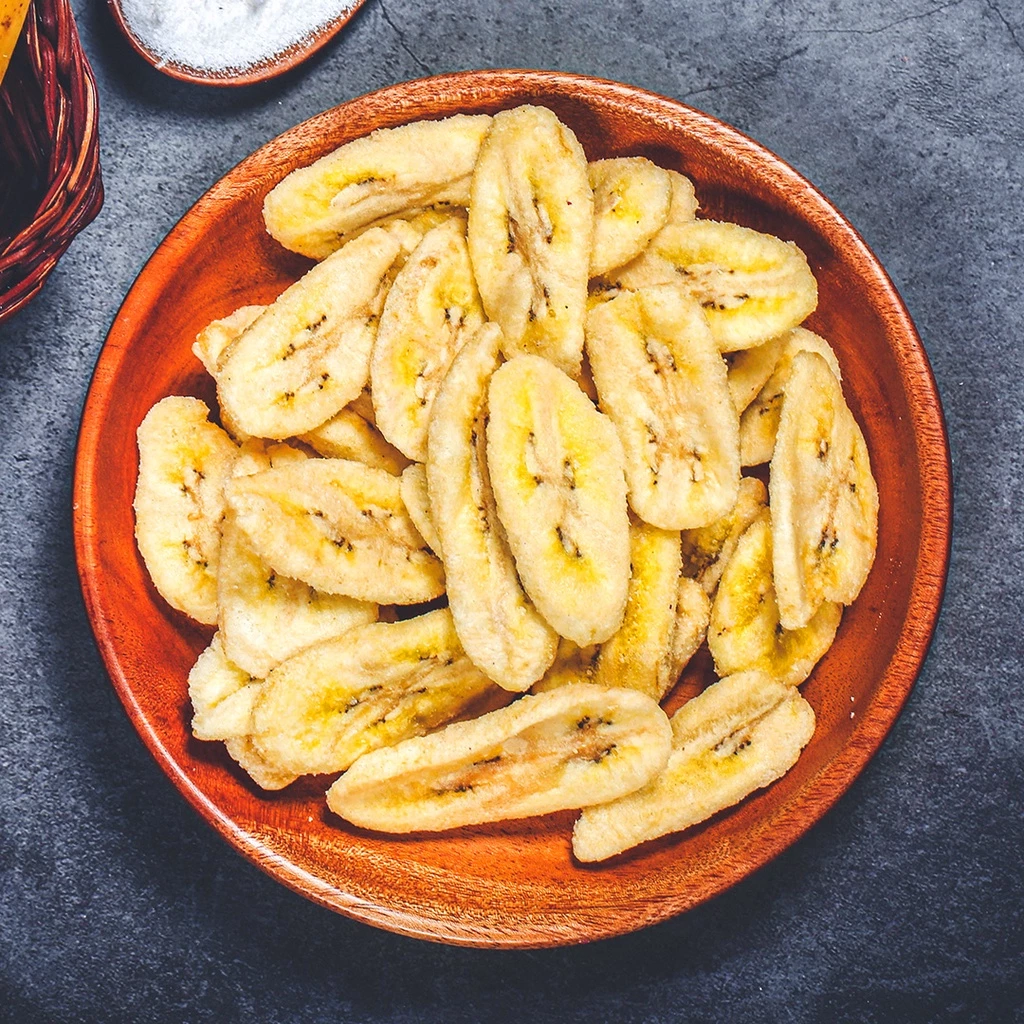 ランファーム特製 サクサクバナナチップス - 口の中でとろける絶品農産物スナック Aランク