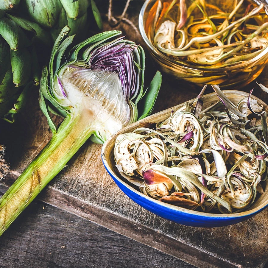 Langfarm ダラット特産：最高級 乾燥アーティチョークの花（225g）- 心身を癒す自然のハーブティー
