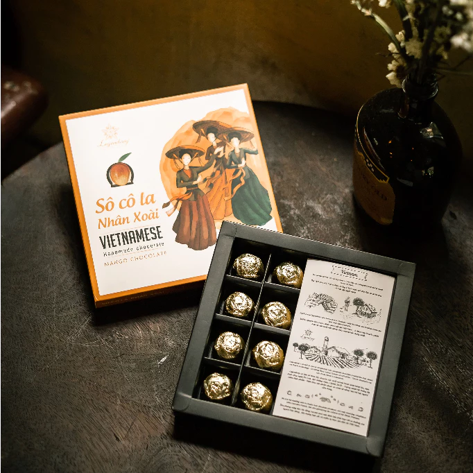 Legendary ショコラティエ マンゴー入りチョコレート Zoom 8個