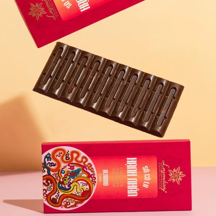 伝説のスナック アーモンドチョコレートバー 80g - Legendary Chocolatier