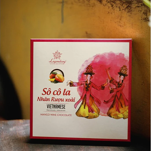 レジェンダリー ズームチョコレート【マンゴーラム酒入り】8粒 高級アルコールチョコ