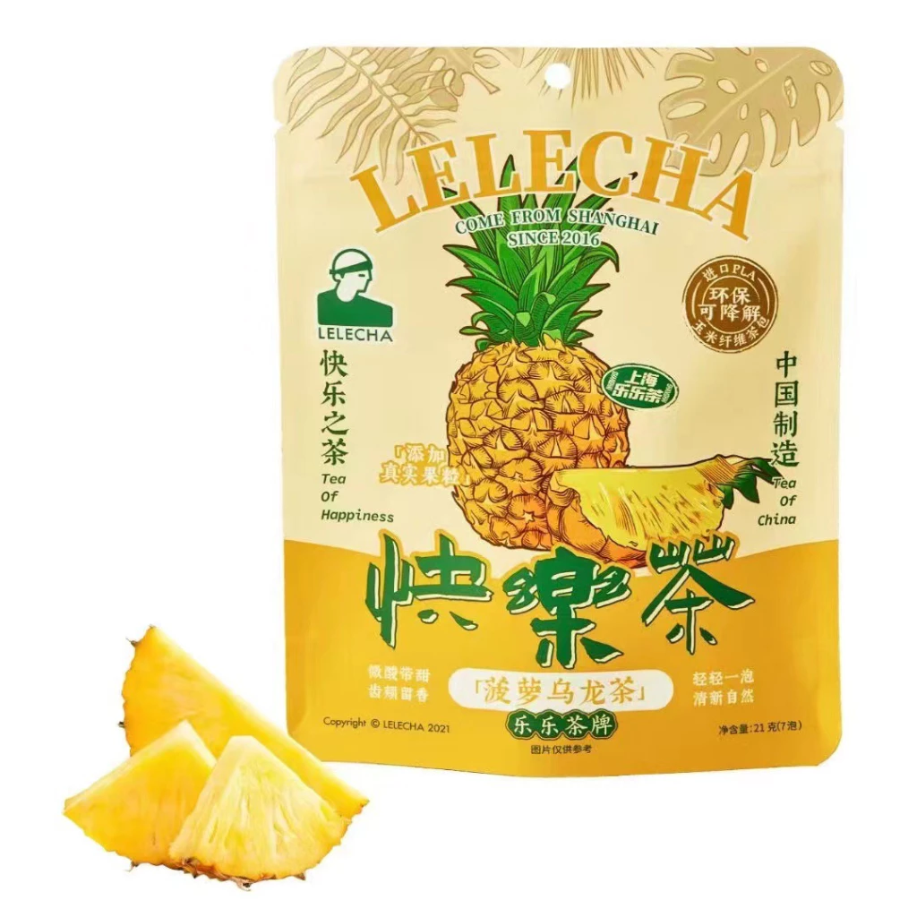 Lelecha ココナッツ烏龍茶 ティーバッグ：ホットでもアイスでも楽しめる、香り豊かな便利なお茶