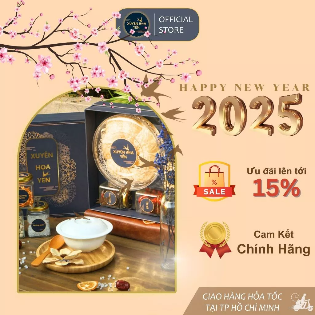 [限定ギフト] 最高級精製燕の巣 100g-50g-30gセット (カインホア産) Xuyên Hoa Yến