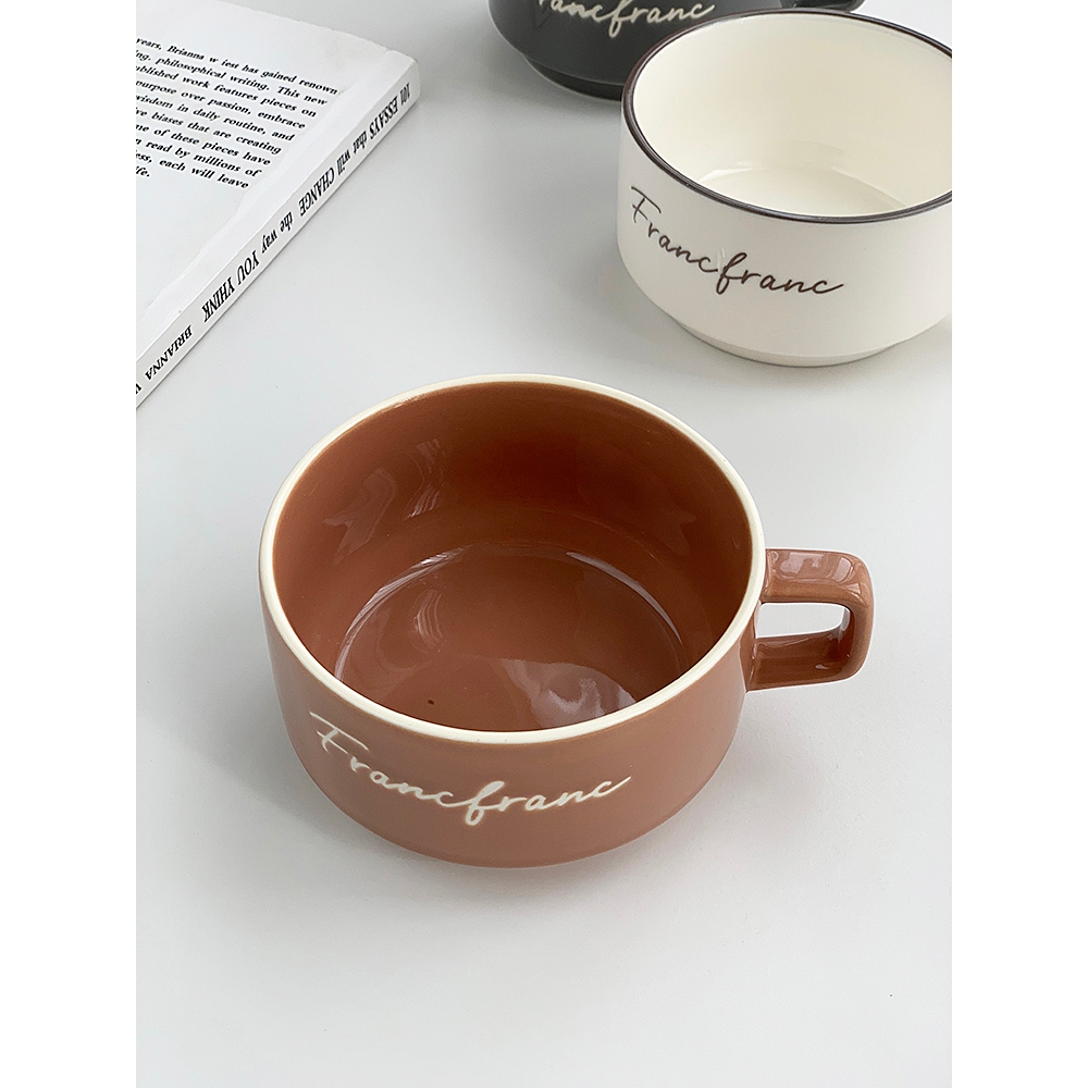 Little Chick アートマグ ワイドマグカップ 朝食用多用途 400ML Little Chick