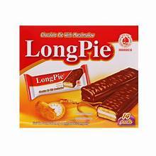 ロングパイ ケーキ チョコレート カバー付きボックス 252g (ハイハ社)