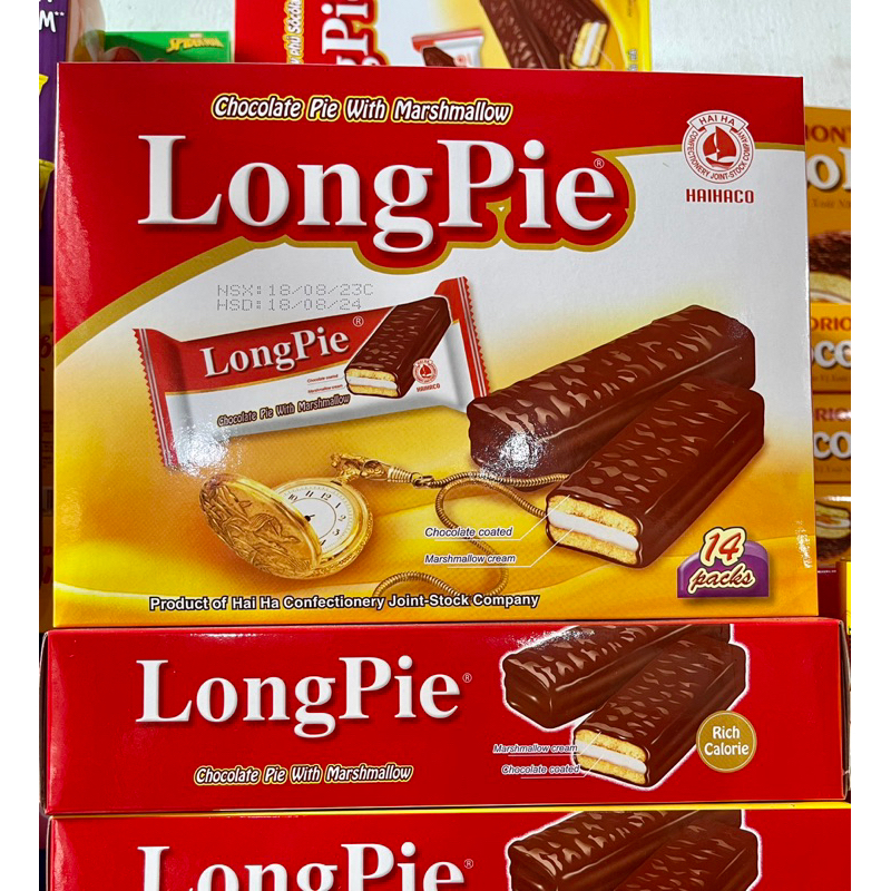 ロングパイ ハイハ チョコレートカバードアイスクリームケーキボックス 252g