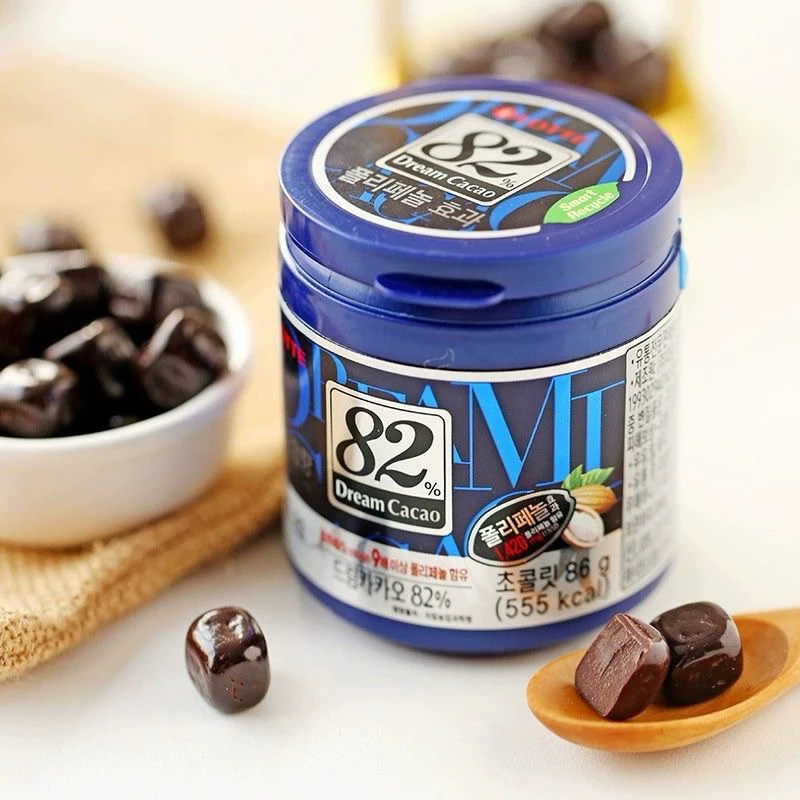 ロッテ ドリームカカオ 82% ダークチョコレート