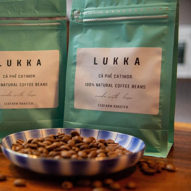 ルッカコーヒー マンデン産アラビカ カティモール 無添加 中煎り コーヒー豆 500g