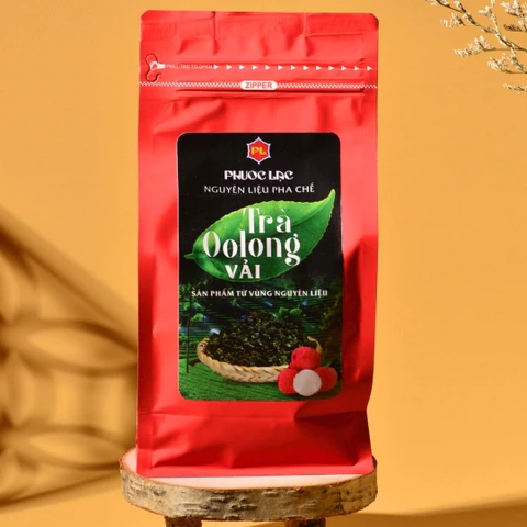 ライチ烏龍茶葉 - 本格ミルクティー・タピオカドリンク用原料 (500g)