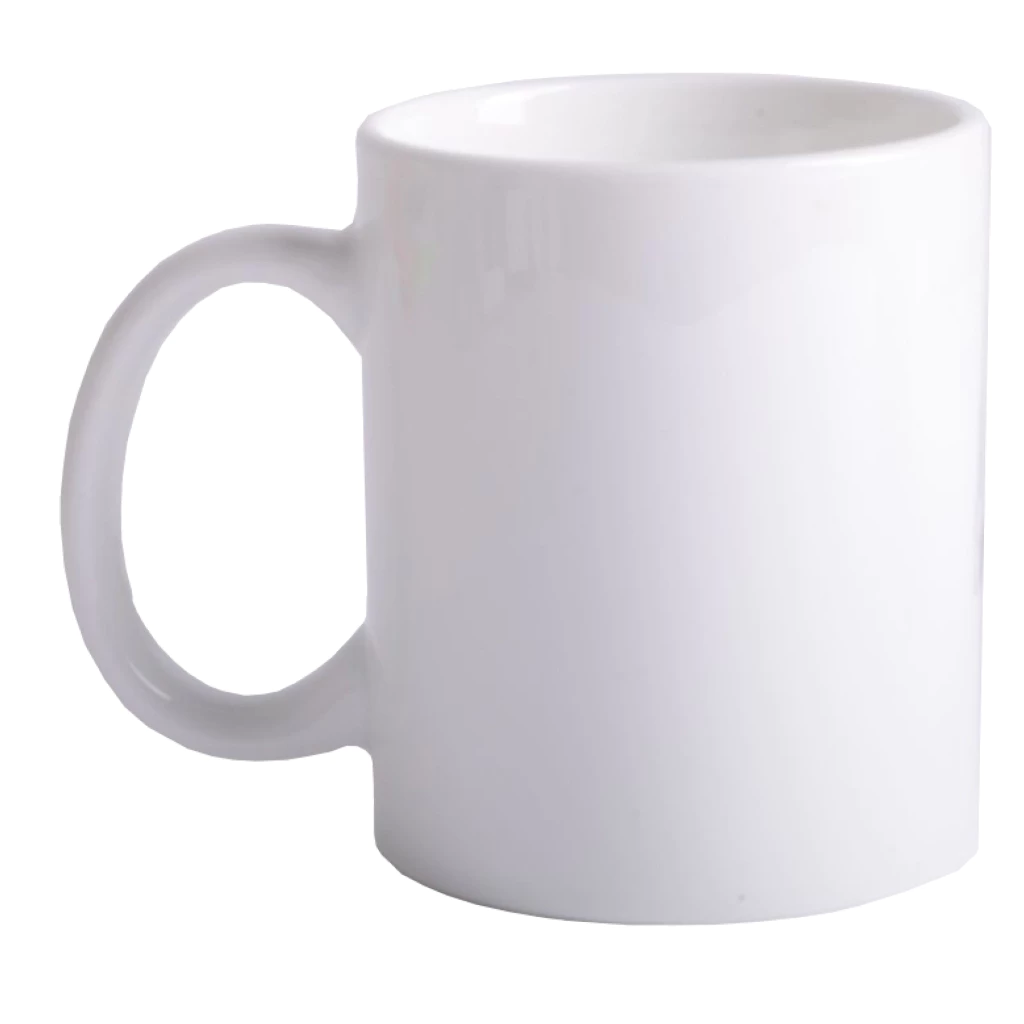 魔法の白色変色マグカップ:文字・写真カスタム印刷可能