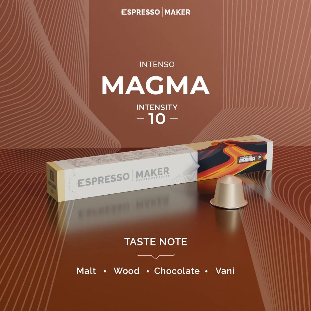 マグマカプセルコーヒー - by エスプレッソメーカー